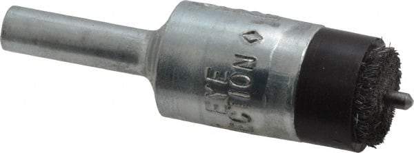 Osborn - 1/2" Brush Diam, End Brush - 1/4" Diam Shank, 3/32" Pilot Diam, 25,000 Max RPM - Top Tool & Supply