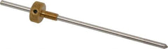 Gravotech - 1/8 Inch Shank Diameter, 0.02 Inch Tip Size, Non-Rotating Diamond Graver - Use on Brass and Aluminum - Top Tool & Supply