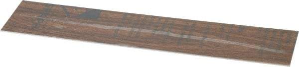 Gravotech - 10 Inch Long x 2 Inch High, Plastic Engraving Stock - Light Walnut and White - Top Tool & Supply