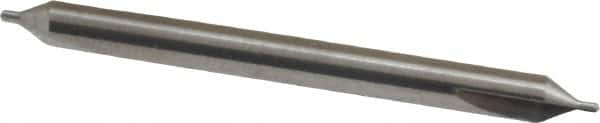 SGS - #0 Plain Cut 60° Incl Angle Solid Carbide Combo Drill & Countersink - Top Tool & Supply