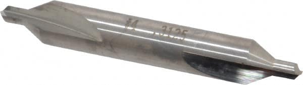 SGS - #4 Plain Cut 60° Incl Angle Solid Carbide Combo Drill & Countersink - Top Tool & Supply