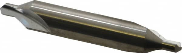 SGS - #5 Plain Cut 60° Incl Angle Solid Carbide Combo Drill & Countersink - Top Tool & Supply