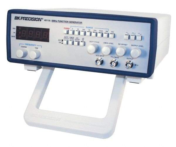 B&K Precision - 500 msec, -20 dB, 50 Ohm, 10 MHz Sine Wave, LED Display, Linear and Logarithmic Function Generator - 10 ppm Wave Accuracy, 20 dB Amplitude, 10 MHz Max Wave Form, Includes Instruction Manual, Output Cable with BNC to Alligator Clips - Top Tool & Supply