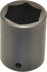 Blackhawk by Proto - 1/2" Drive 1-1/8" Standard Impact Socket - 6 Points, 2" OAL - Top Tool & Supply