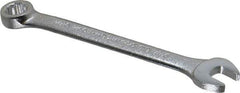 Blackhawk by Proto - 9mm 12 Point Offset Combination Wrench - 15° Offset Angle, 4-3/4" OAL, Steel, Satin Finish - Top Tool & Supply