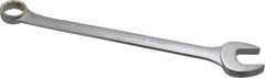 Blackhawk by Proto - 1-5/16" 12 Point Offset Combination Wrench - 15° Offset Angle, 17-1/2" OAL, Steel, Satin Finish - Top Tool & Supply