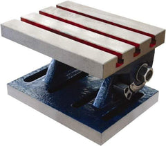 Interstate - 12" OAL x 10" Overall Width x 8" Overall Height, 0 to 90° Tilt Angle, Angle Table - 1/2" T-Slot Width - Top Tool & Supply