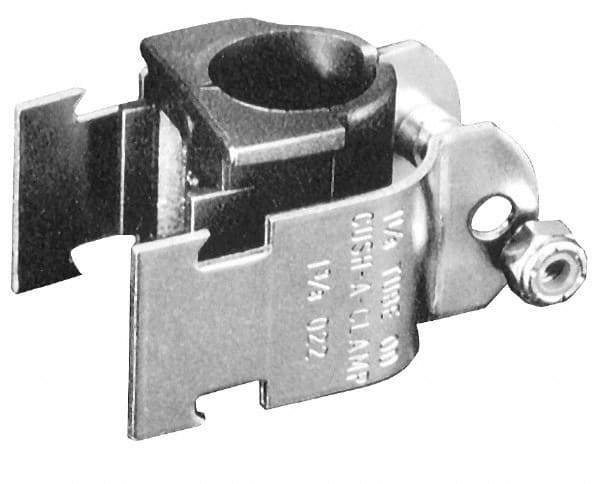 ZSI - 1-3/4" Pipe, Tube Clamp with Cushion - Dichromate - Top Tool & Supply