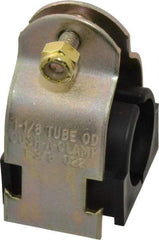 ZSI - 1-1/8" Pipe, Tube Clamp with Cushion - Dichromate - Top Tool & Supply