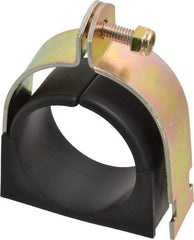 ZSI - 2-5/8" Pipe, Tube Clamp with Cushion - Dichromate - Top Tool & Supply