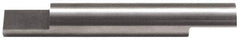 Accupro - 5/16 Inch Diameter, 2-1/2 Inch Overall Length, 1/2 Inch Split Length, Solid Carbide, Squared Split End Carbide Blank - Double End - Top Tool & Supply