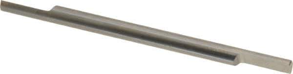 Accupro - 3/16 Inch Diameter, 3 Inch Overall Length, 3/8 Inch Split Length, Solid Carbide, Squared Split End Carbide Blank - Double End - Top Tool & Supply