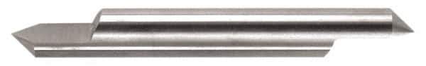 Accupro - 1/2 Inch Diameter, 3 Inch Overall Length, 5/8 Inch Split Length, Solid Carbide, Conical Point Split End Carbide Blank - Single End, 30° Point - Top Tool & Supply