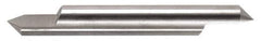 Accupro - 1/2 Inch Diameter, 4 Inch Overall Length, 5/8 Inch Split Length, Solid Carbide, Conical Point Split End Carbide Blank - Single End, 60° Point - Top Tool & Supply