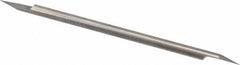 Accupro - 1/8 Inch Diameter, 3 Inch Overall Length, 3/8 Inch Split Length, Solid Carbide, Conical Point Split End Carbide Blank - Single End, 30° Point - Top Tool & Supply