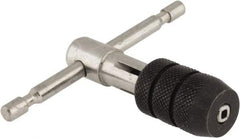 Interstate - 5/32 to 1/4" Tap Capacity, T Handle Tap Wrench - 2-3/4" Overall Length - Top Tool & Supply