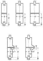 Made in USA - Press Brake Punch and Die Set - 6 Ft. Punch and Die Length - Top Tool & Supply