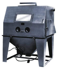 Econoline - 65" Wide x 92" High x 86" Deep Sandblasting Cabinet - Working Dimensions 60" Wide x 40" High x 48" Deep - Top Tool & Supply