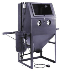 Econoline - 84" Wide x 76" High x 32" Deep Sandblasting Cabinet - Working Dimensions 36" Wide x 36" High x 30" Deep - Top Tool & Supply