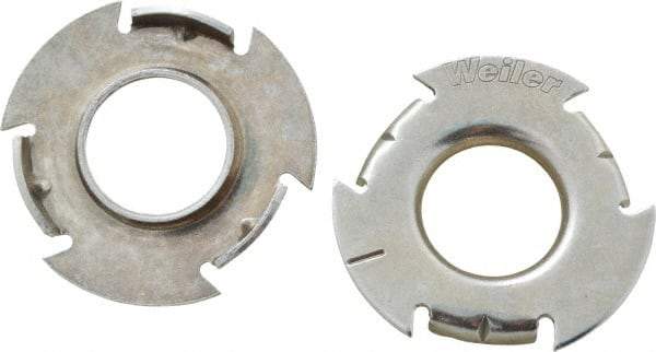 Weiler - 2" to 1" Wire Wheel Adapter - Metal Adapter - Top Tool & Supply