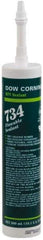 Dow Corning - 10.1 oz Cartridge Clear RTV Silicone Joint Sealant - -85 to 356°F Operating Temp, 13 min Tack Free Dry Time, 24 hr Full Cure Time, Series 734 - Top Tool & Supply