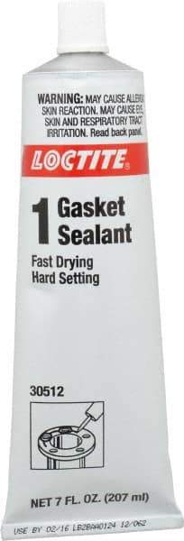 Loctite - 7 oz Tube Brown Gasket Sealant - -65 to 400°F Operating Temp, 24 hr Full Cure Time, Series 234 - Top Tool & Supply