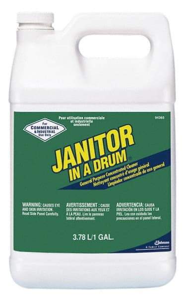 Janitor In A Drum - 1 Gallon, Citrus Scent, All Purpose Cleaner - Comes in Bottle - Top Tool & Supply