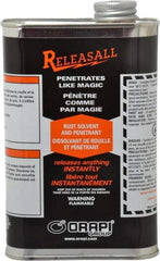 Releasall - 16 oz Rust Solvent/Penetrant - Comes in Can - Top Tool & Supply