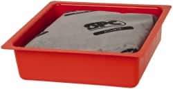 Brady SPC Sorbents - 3 Quart Capacity, 10 Inch Long x 10 Inch Wide, Plastic Drip Pan - Top Tool & Supply