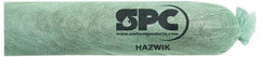 Brady SPC Sorbents - 12 Gal, 12' Long, 3" Diam, Polypropylene Sock - Chemical & Hazmat, Green - Top Tool & Supply