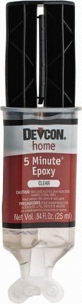 Devcon - 25 mL Cartridge Two Part Epoxy - 4 to 5 min Working Time - Top Tool & Supply