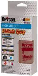 Devcon - 4.5 oz Bottle Two Part Epoxy - 4 to 5 min Working Time - Top Tool & Supply