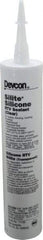 Devcon - 10.3 oz Cartridge Clear RTV Silicone Joint Sealant - -60 to 248°F Operating Temp - Top Tool & Supply