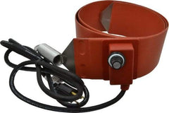 Value Collection - 3" Wide, 30 Gallon Wrap-Around Drum Heater with Thermostat - 120 Volt, 70°F to 425°F Thermostat Rating - Top Tool & Supply