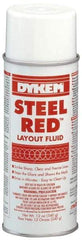 Dykem - Red Layout Fluid - 12 Ounce Aerosol Can - Top Tool & Supply