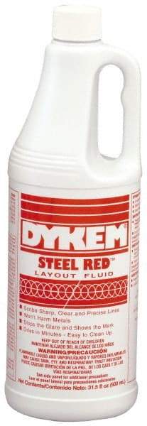 Dykem - Red Layout Fluid - 930 ml Jug - Top Tool & Supply