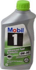 Mobil - 1 Quart Synthetic Engine Oil - Grade 0W-30 - Top Tool & Supply