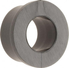 Poly Hi Solidur - 3/16" Inside x 5/16" Outside Diam, Nylon Sleeve Bearing - 0.37" Outside Diam, 0.047" Flange Thickness, 3/16" OAL - Top Tool & Supply