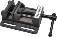 Palmgren - 3" Jaw Opening Capacity x 1-1/8" Throat Depth, Horizontal Drill Press Vise - 3" Wide Jaw, Stationary Base, Standard Speed, 6-1/2" OAL x 2-7/16" Overall Height - Top Tool & Supply