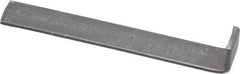 Dumont Minute Man - 1 Piece Style B-1 Broach Shim - 4mm Keyway Width, 0.038" Shim Thickness - Top Tool & Supply