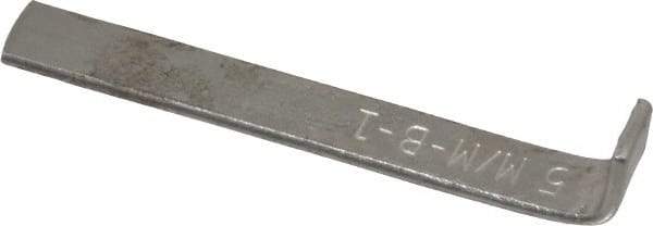 Dumont Minute Man - 1 Piece Style B-1 Broach Shim - 5mm Keyway Width, 0.05" Shim Thickness - Top Tool & Supply