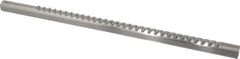 Dumont Minute Man - 3/16" Keyway Width, Production Keyway Broach - Bright Finish, 3/4" Broach Body Width, 25/64" to 2-1/2" LOC, 14-3/4" OAL, 2,170 Lbs Pressure for Max LOC - Top Tool & Supply