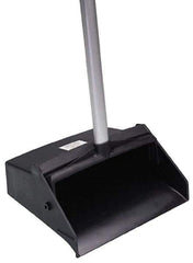 Ability One - 12" Wide Upright Dustpan - 32" Aluminum Handle - Top Tool & Supply