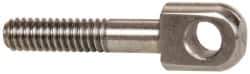 Gibraltar - 1/4-20, 3/4" Thread Length, 1/4" Hole Diam, Stainless Steel, Swing Bolt - Grade 303, 5/16" Head Thickness, 1-1/2" Hole Center to End - Top Tool & Supply