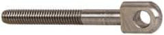 Gibraltar - 3/8-16, 2" Thread Length, 3/8" Hole Diam, Stainless Steel, Swing Bolt - Grade 303, 1/2" Head Thickness, 3-1/2" Hole Center to End - Top Tool & Supply