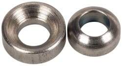 Gibraltar - 5/32" Bolt, Stainless Steel, Spherical Washer Assembly - 3/16" Inside x 3/8" Female Outside, 5/16" Male OD, 13/64" Thick, 1/32" Radius, 303 Grade - Top Tool & Supply