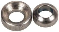 Gibraltar - 5/32" Bolt, Stainless Steel, Spherical Washer Assembly - 3/16" Inside x 3/8" Female Outside, 5/16" Male OD, 13/64" Thick, 1/32" Radius, 303 Grade - Top Tool & Supply