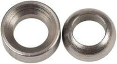 Gibraltar - 3/8" Bolt, Stainless Steel, Spherical Washer Assembly - 13/32" Inside x 11/16" Female Outside, 5/8" Male OD, 27/64" Thick, 3/32" Radius, 303 Grade - Top Tool & Supply