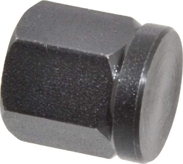 Gibraltar - 1/2-13, Black Oxide Finish, Steel Swivel Hex Nut - 11/16" Pad, 5/8" Wide x 21/32" High x 3/8" Deep - Top Tool & Supply