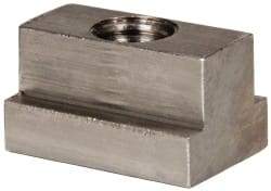 Gibraltar - 1/2-13 Blind Tapped T Slot Nut - 9/16" Slot Width, 7/8 x 11/32" Base Width x Height, 1-1/4 x 3/4" OAL x Height - Top Tool & Supply